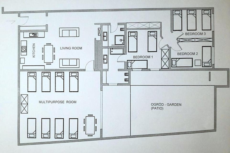 Apartment With Garden In City Center Красков Екстериор снимка